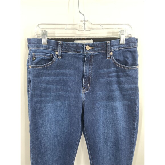 Kancan Jeans Womens 13/30 Nicole High Rise Super Skinny Dark Wash Denim - Picture 2 of 8